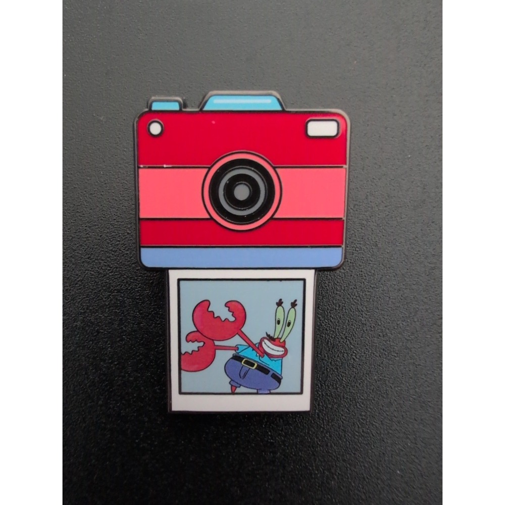 Collectible Pin: Mr Krabs (Camera) - SpongeBob SquarePants - OPEN - New